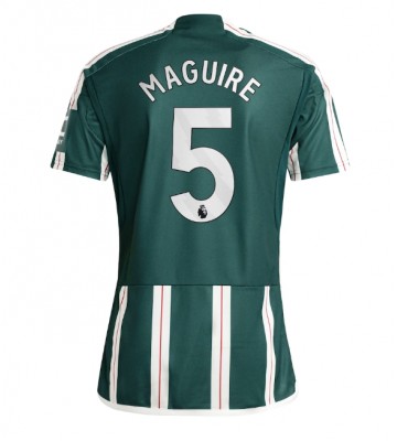 Manchester United Harry Maguire #5 Udebanetrøje 2023-24 Kort ærmer